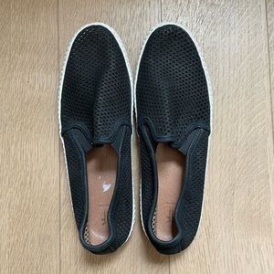 Frye Perforated Leather Slip On Shoes